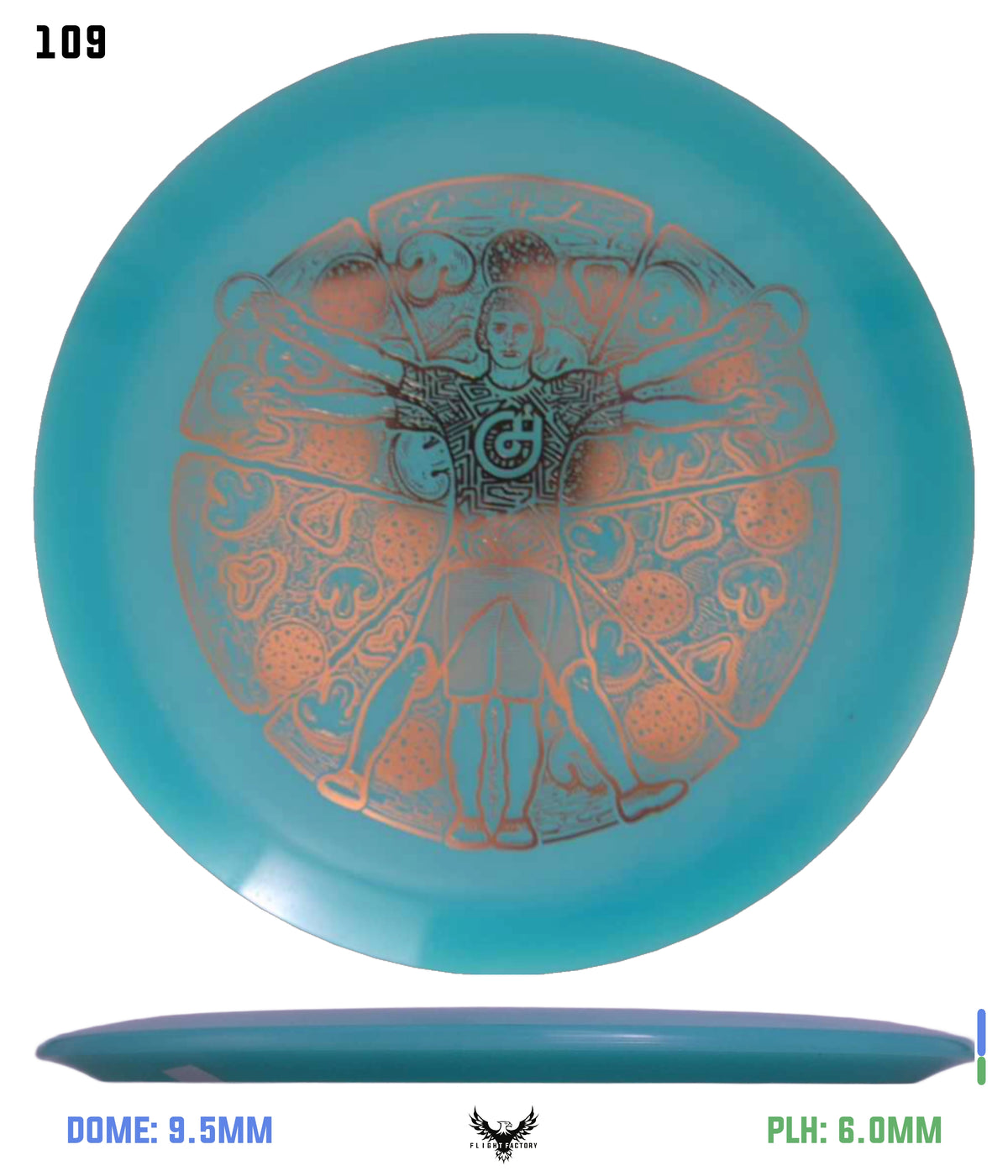 Millennium Quantum Lunar (Glow) Flat Top Vela - Vitruvian Vinny