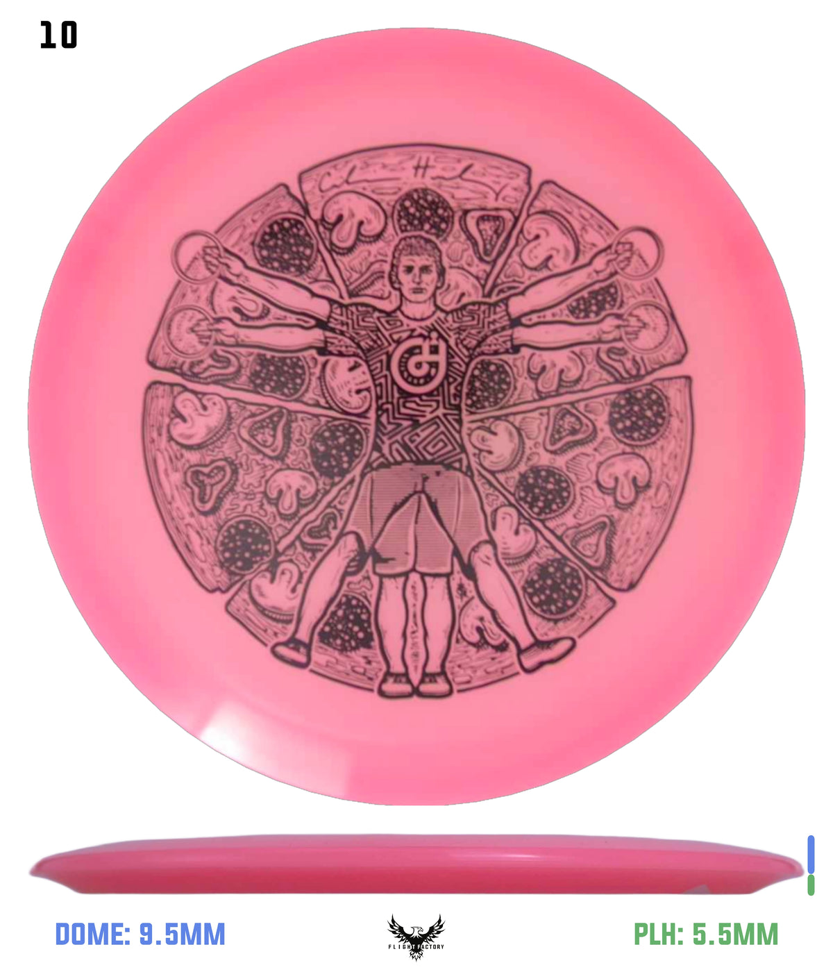 Millennium Quantum Lunar (Glow) Flat Top Vela - Vitruvian Vinny