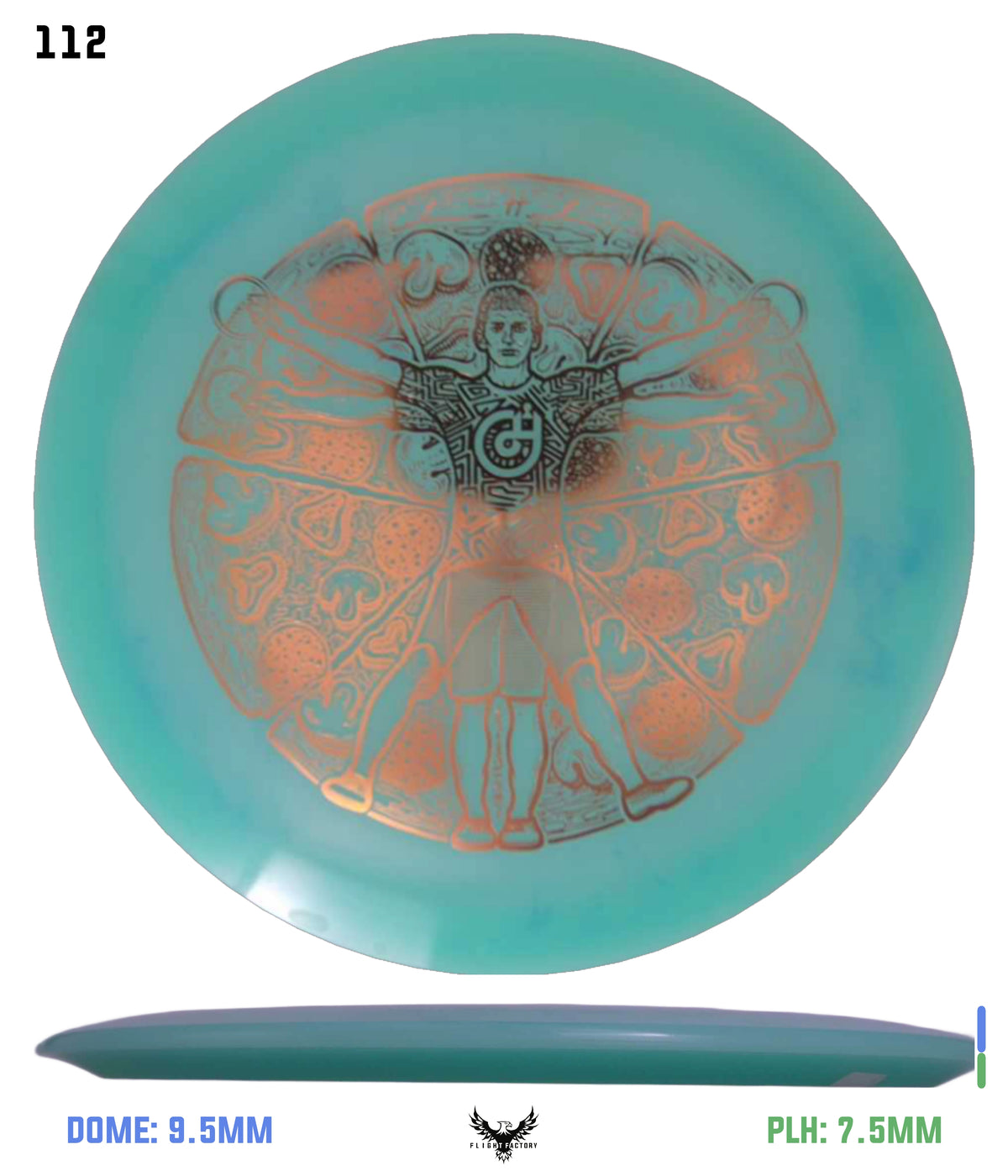 Millennium Quantum Lunar (Glow) Flat Top Vela - Vitruvian Vinny