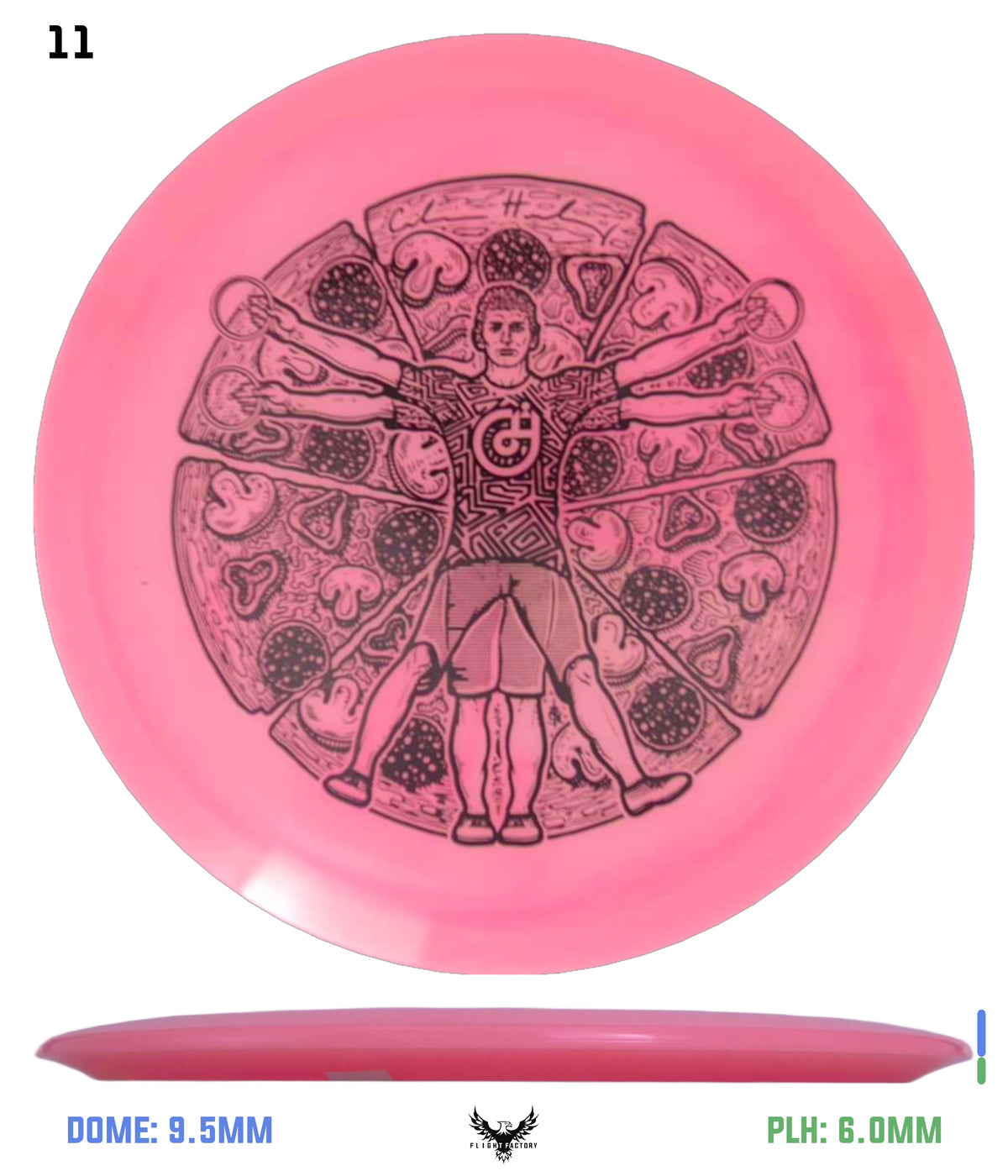 Millennium Quantum Lunar (Glow) Flat Top Vela - Vitruvian Vinny