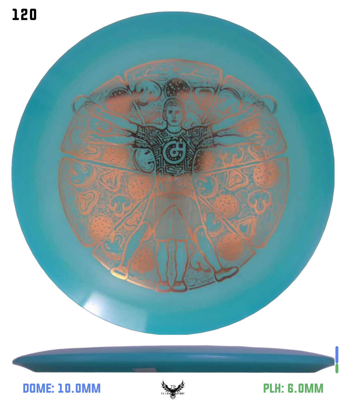 Millennium Quantum Lunar (Glow) Flat Top Vela - Vitruvian Vinny