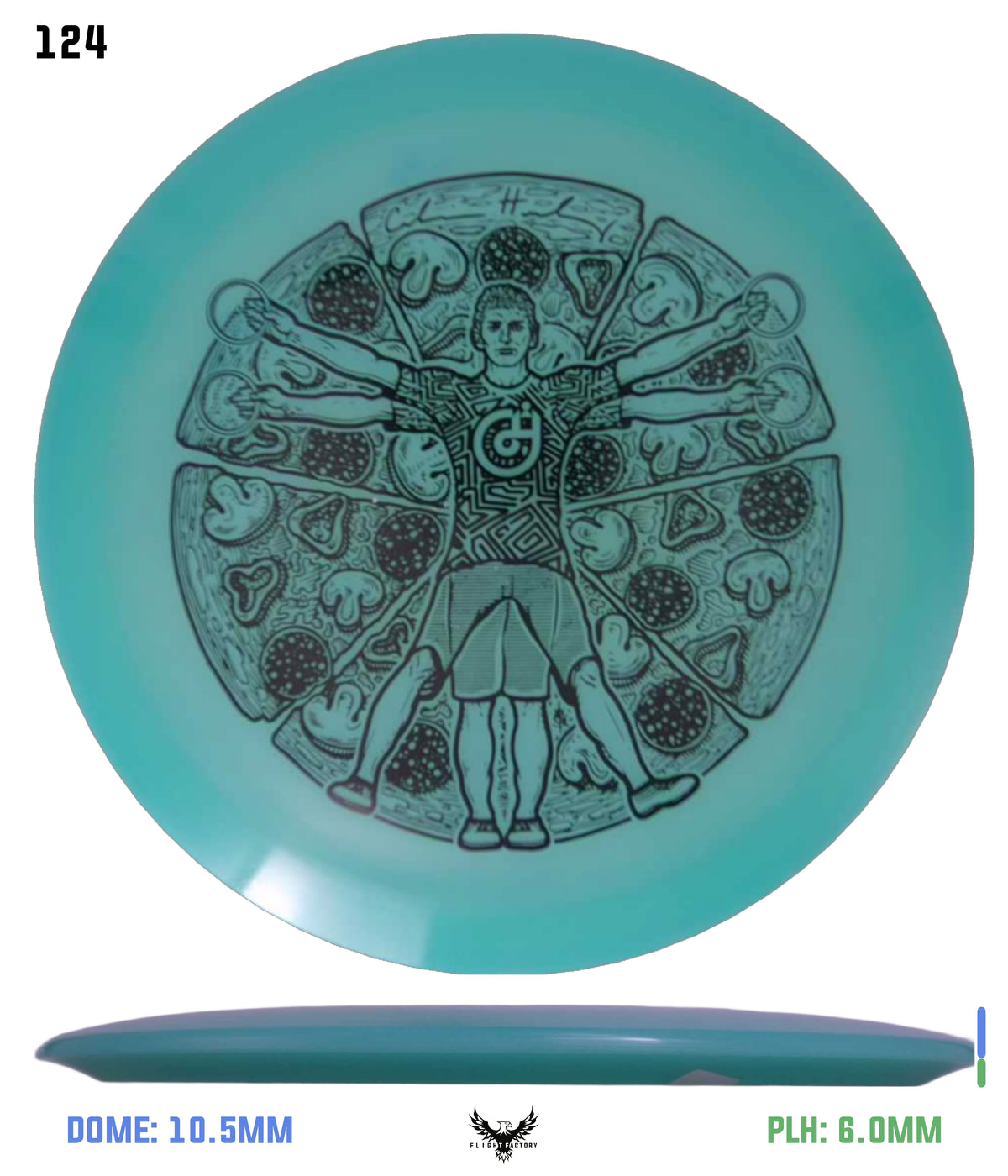 Millennium Quantum Lunar (Glow) Flat Top Vela - Vitruvian Vinny