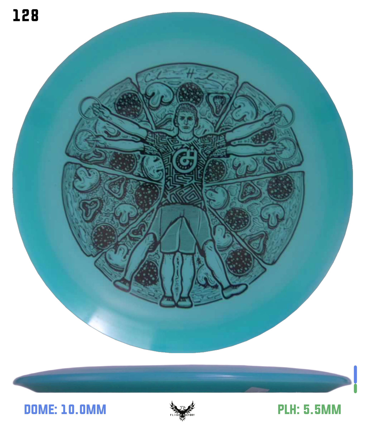 Millennium Quantum Lunar (Glow) Flat Top Vela - Vitruvian Vinny