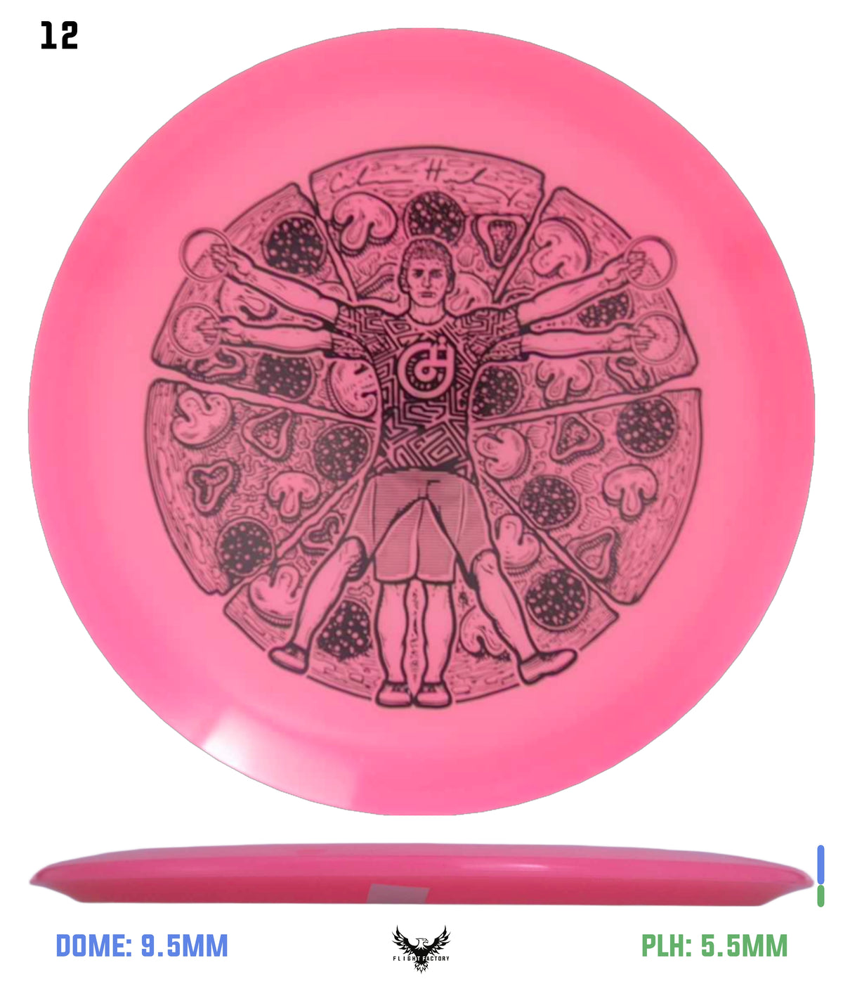 Millennium Quantum Lunar (Glow) Flat Top Vela - Vitruvian Vinny