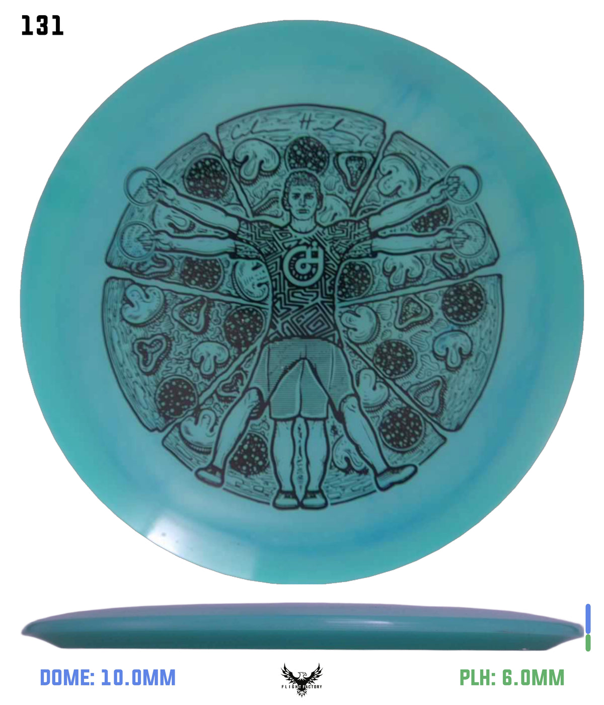 Millennium Quantum Lunar (Glow) Flat Top Vela - Vitruvian Vinny