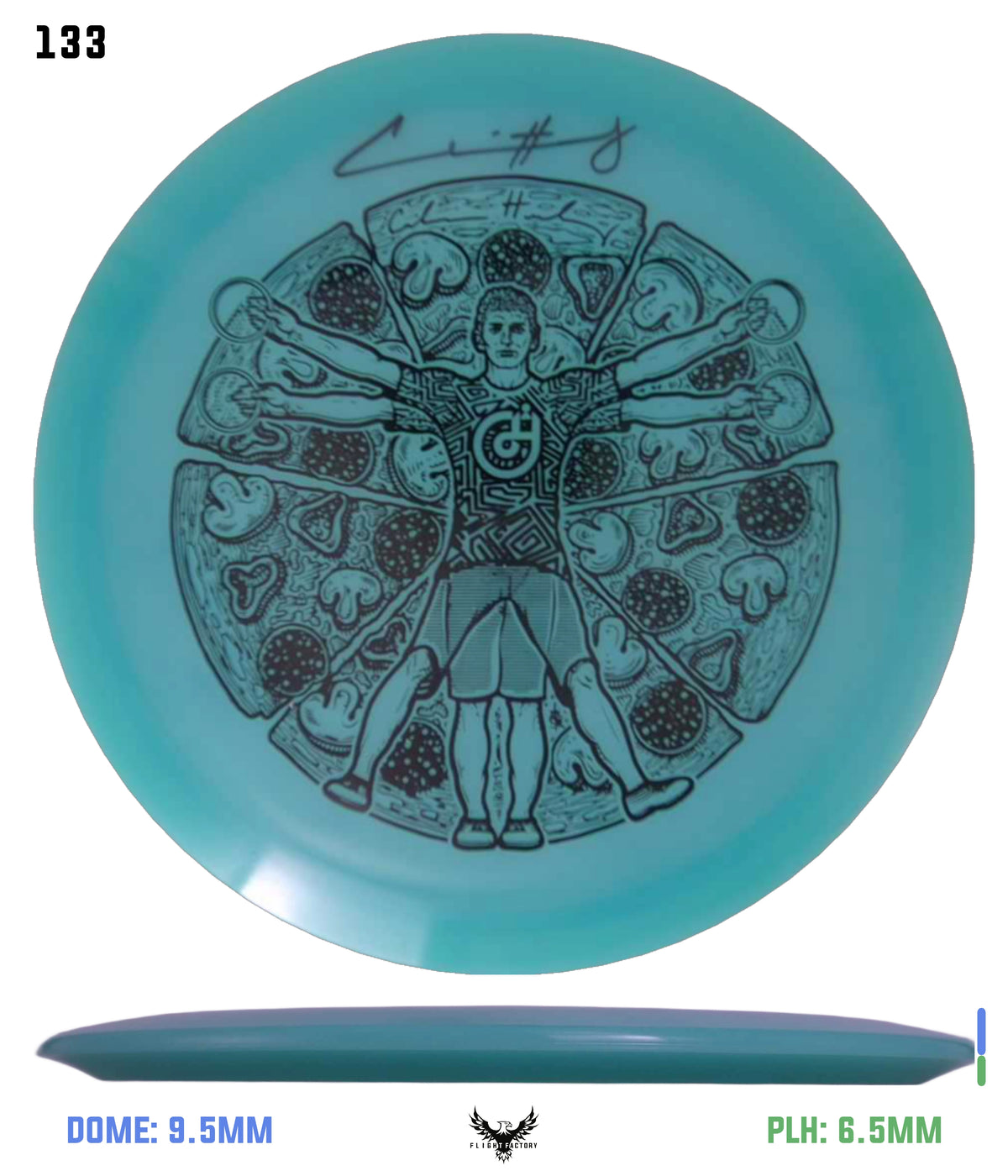 Millennium Quantum Lunar (Glow) Flat Top Vela - Vitruvian Vinny