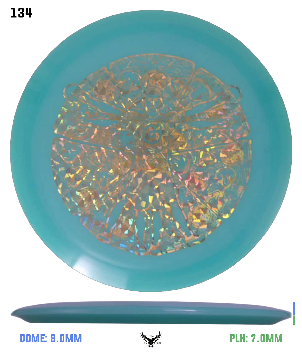 Millennium Quantum Lunar (Glow) Flat Top Vela - Vitruvian Vinny