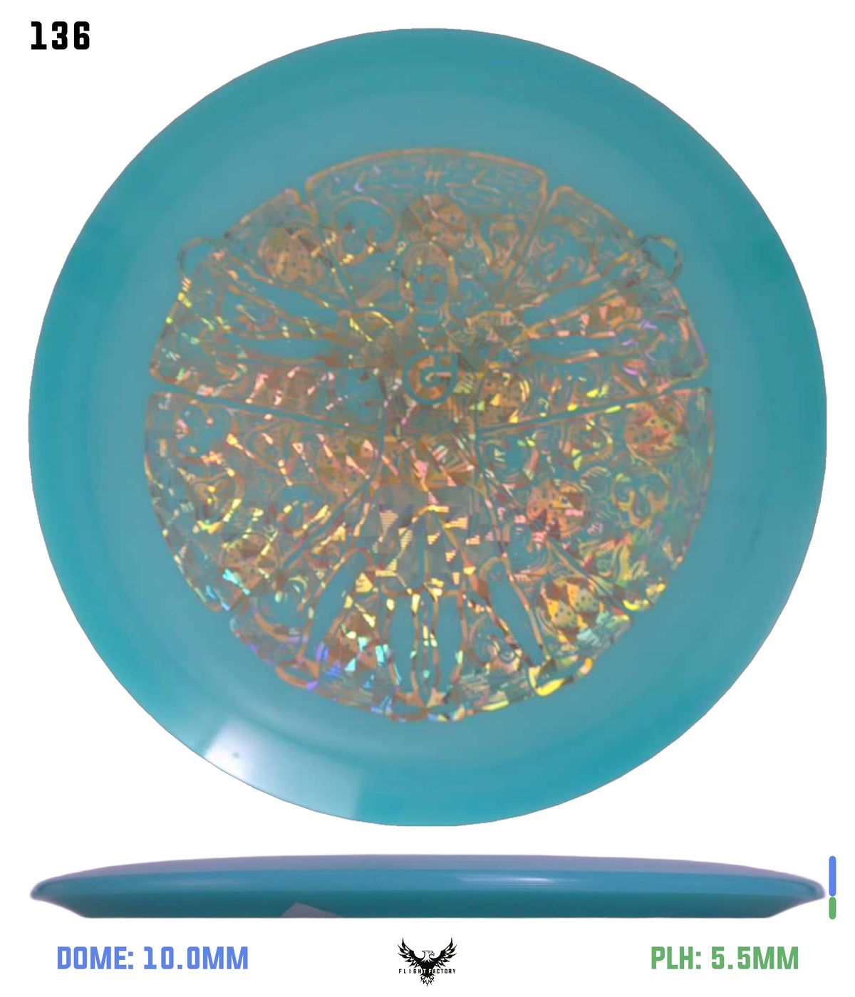 Millennium Quantum Lunar (Glow) Flat Top Vela - Vitruvian Vinny