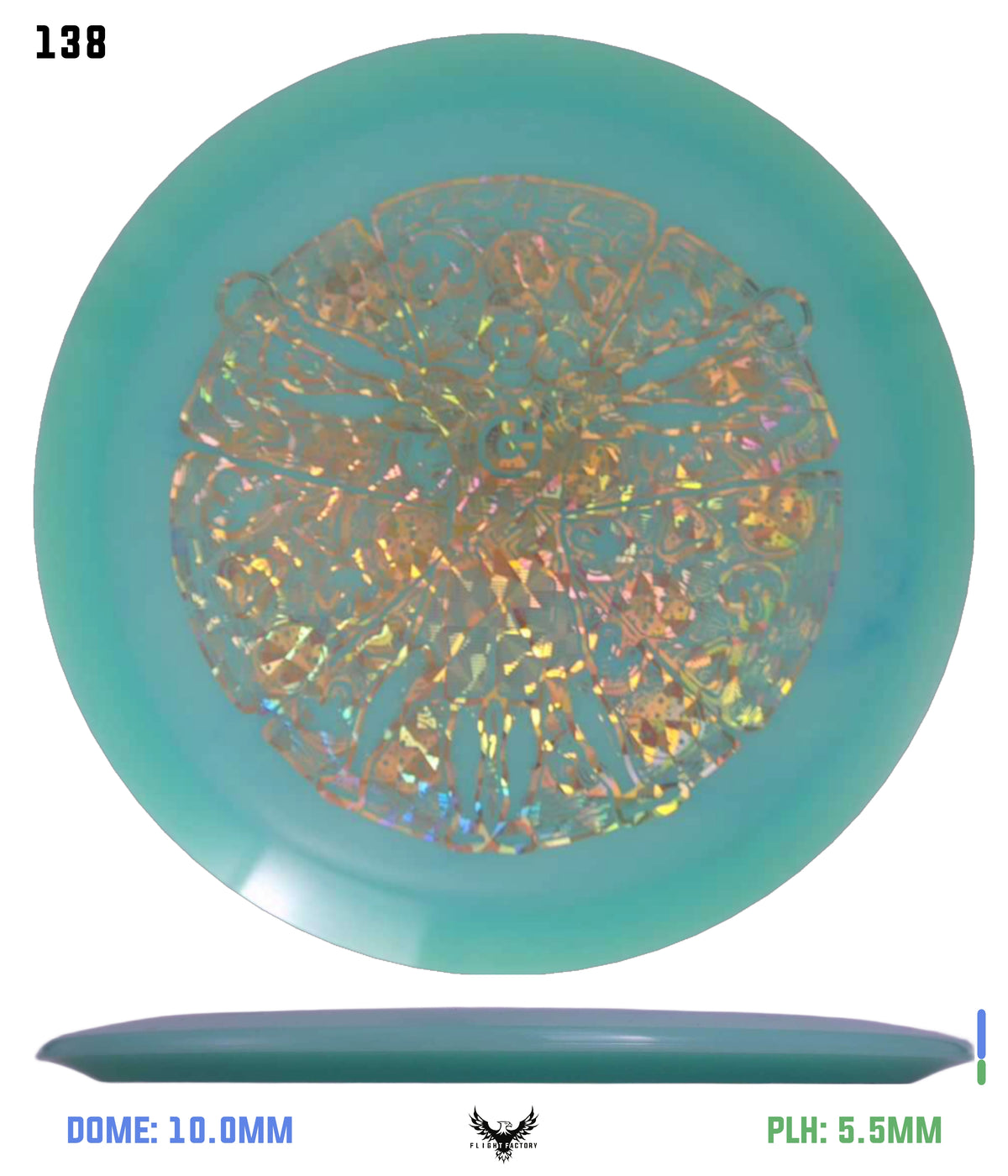 Millennium Quantum Lunar (Glow) Flat Top Vela - Vitruvian Vinny