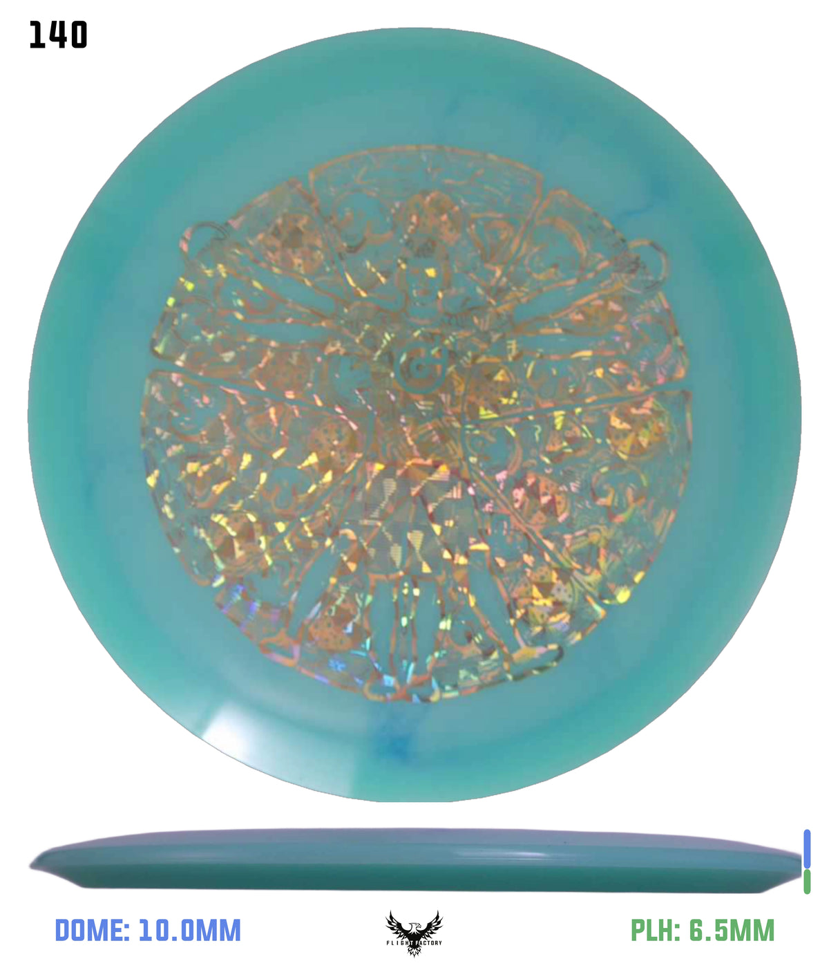 Millennium Quantum Lunar (Glow) Flat Top Vela - Vitruvian Vinny