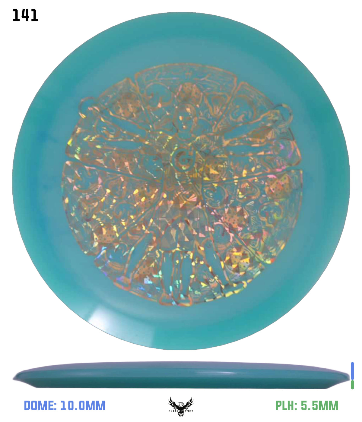 Millennium Quantum Lunar (Glow) Flat Top Vela - Vitruvian Vinny