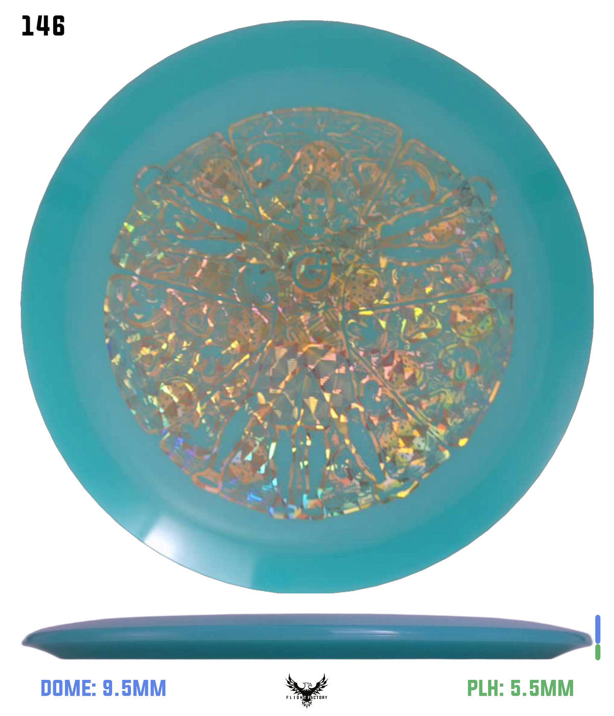 Millennium Quantum Lunar (Glow) Flat Top Vela - Vitruvian Vinny