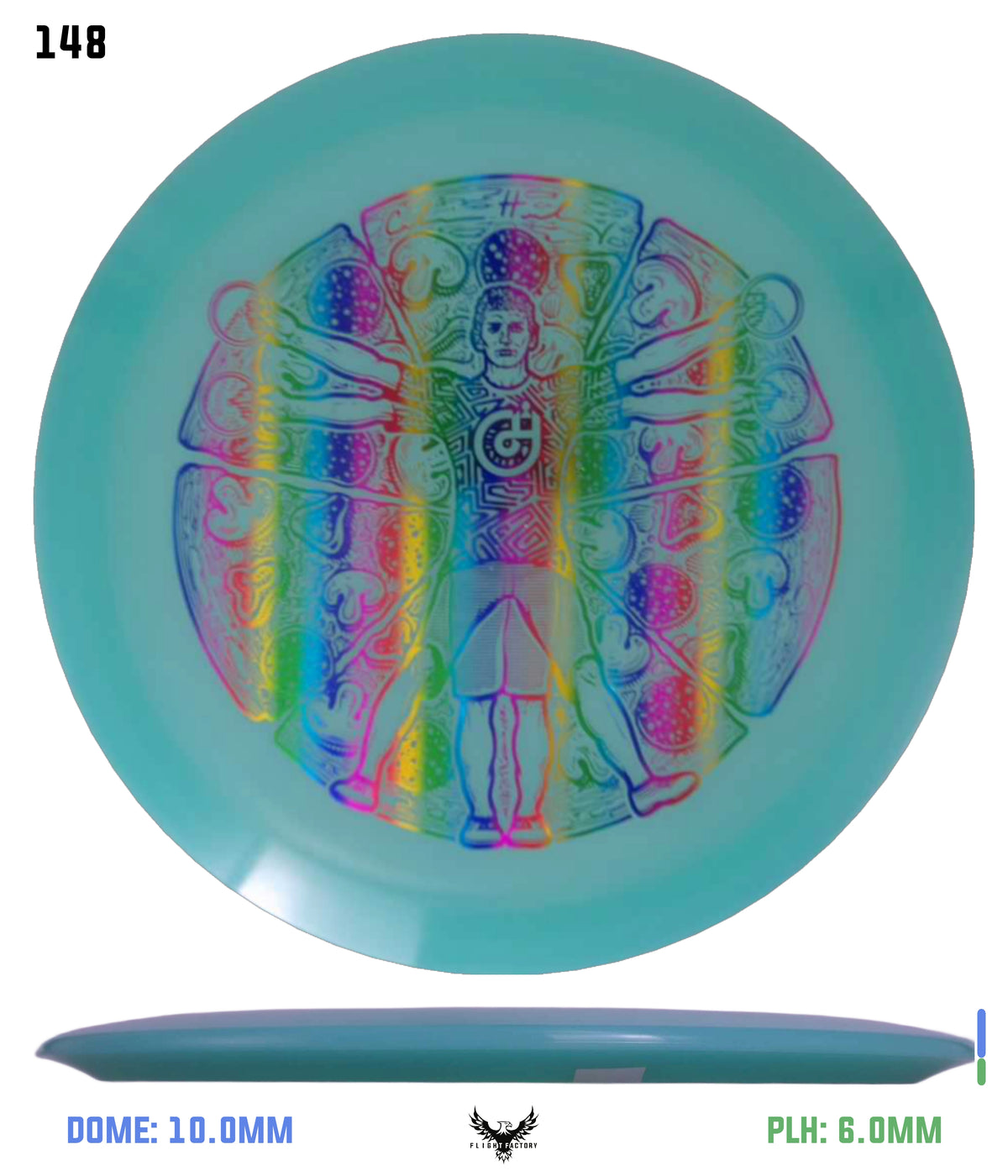 Millennium Quantum Lunar (Glow) Flat Top Vela - Vitruvian Vinny