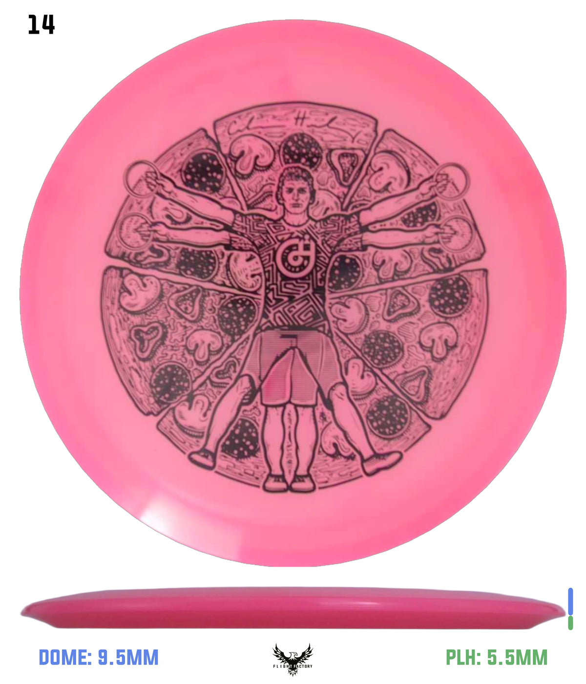 Millennium Quantum Lunar (Glow) Flat Top Vela - Vitruvian Vinny