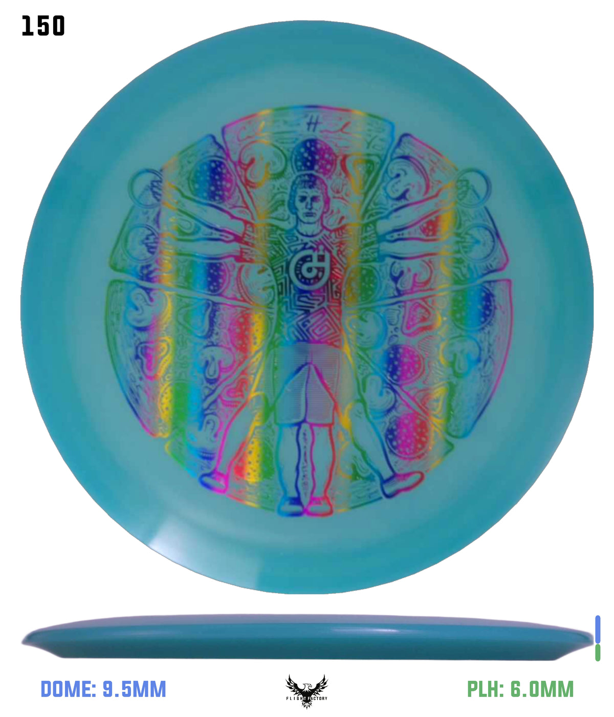 Millennium Quantum Lunar (Glow) Flat Top Vela - Vitruvian Vinny