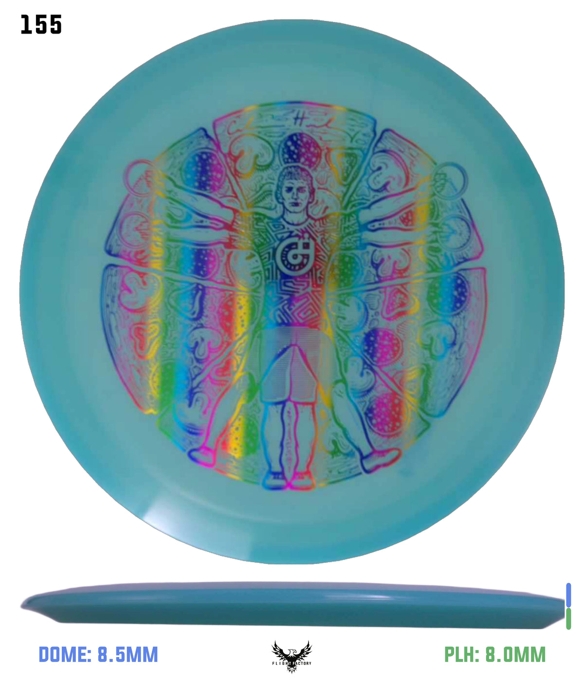 Millennium Quantum Lunar (Glow) Flat Top Vela - Vitruvian Vinny