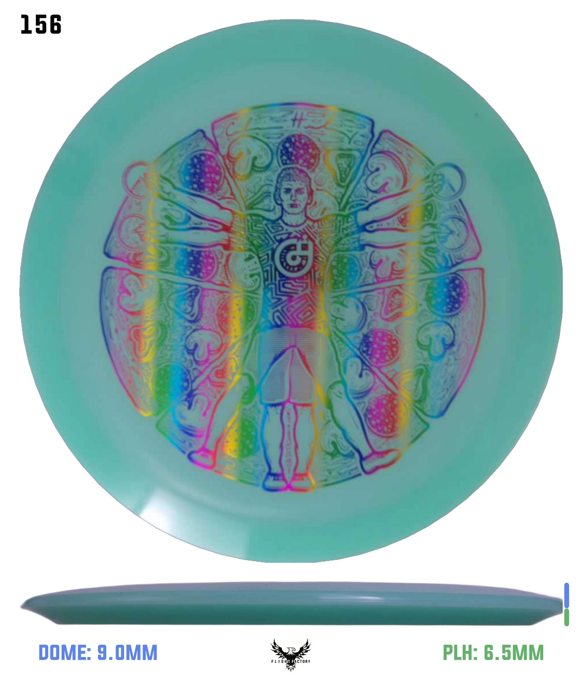 Millennium Quantum Lunar (Glow) Flat Top Vela - Vitruvian Vinny