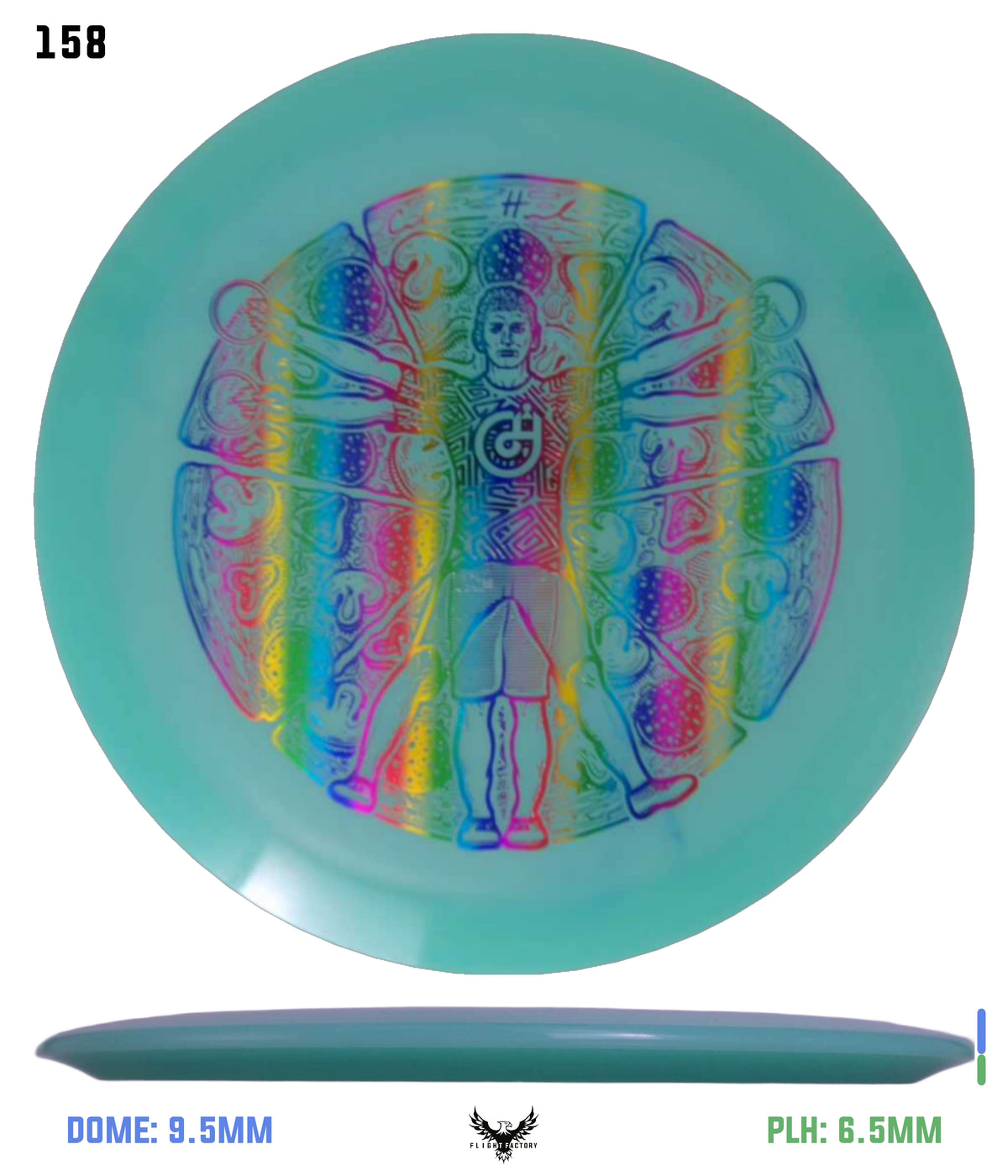 Millennium Quantum Lunar (Glow) Flat Top Vela - Vitruvian Vinny