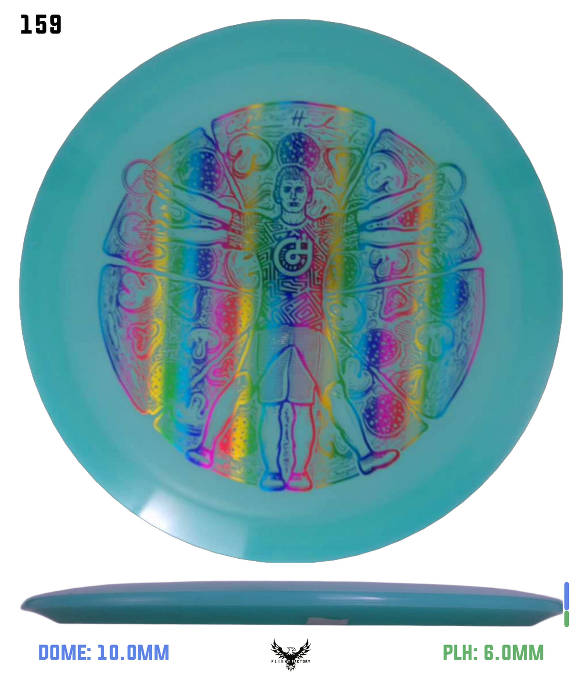 Millennium Quantum Lunar (Glow) Flat Top Vela - Vitruvian Vinny
