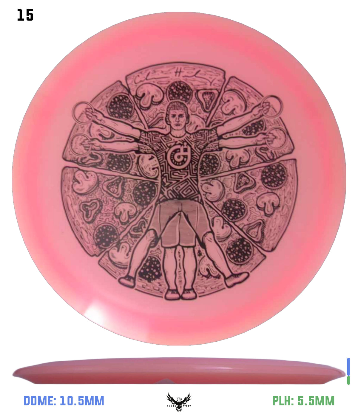 Millennium Quantum Lunar (Glow) Flat Top Vela - Vitruvian Vinny