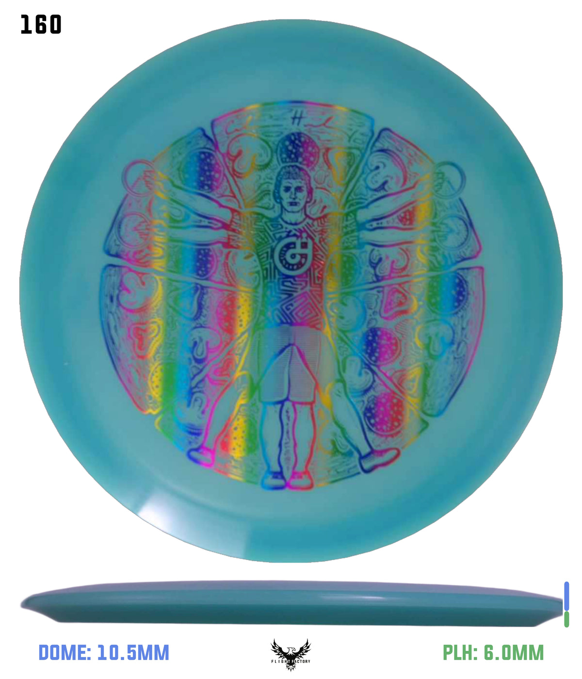 Millennium Quantum Lunar (Glow) Flat Top Vela - Vitruvian Vinny