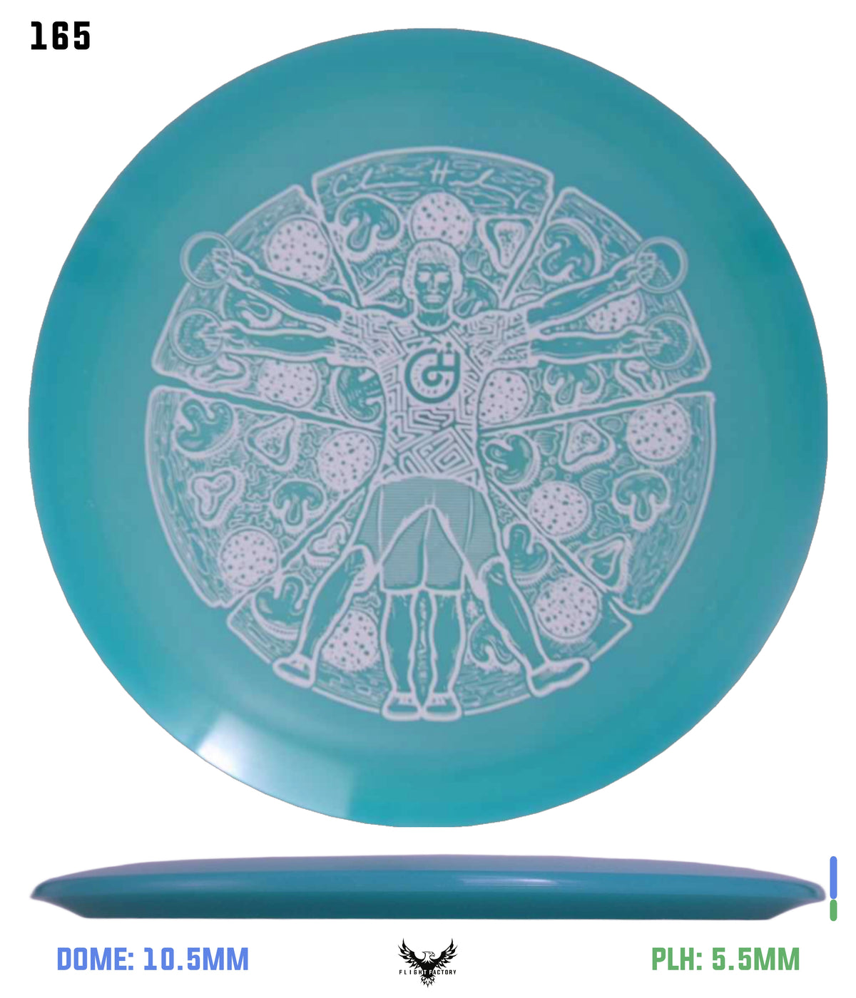 Millennium Quantum Lunar (Glow) Flat Top Vela - Vitruvian Vinny