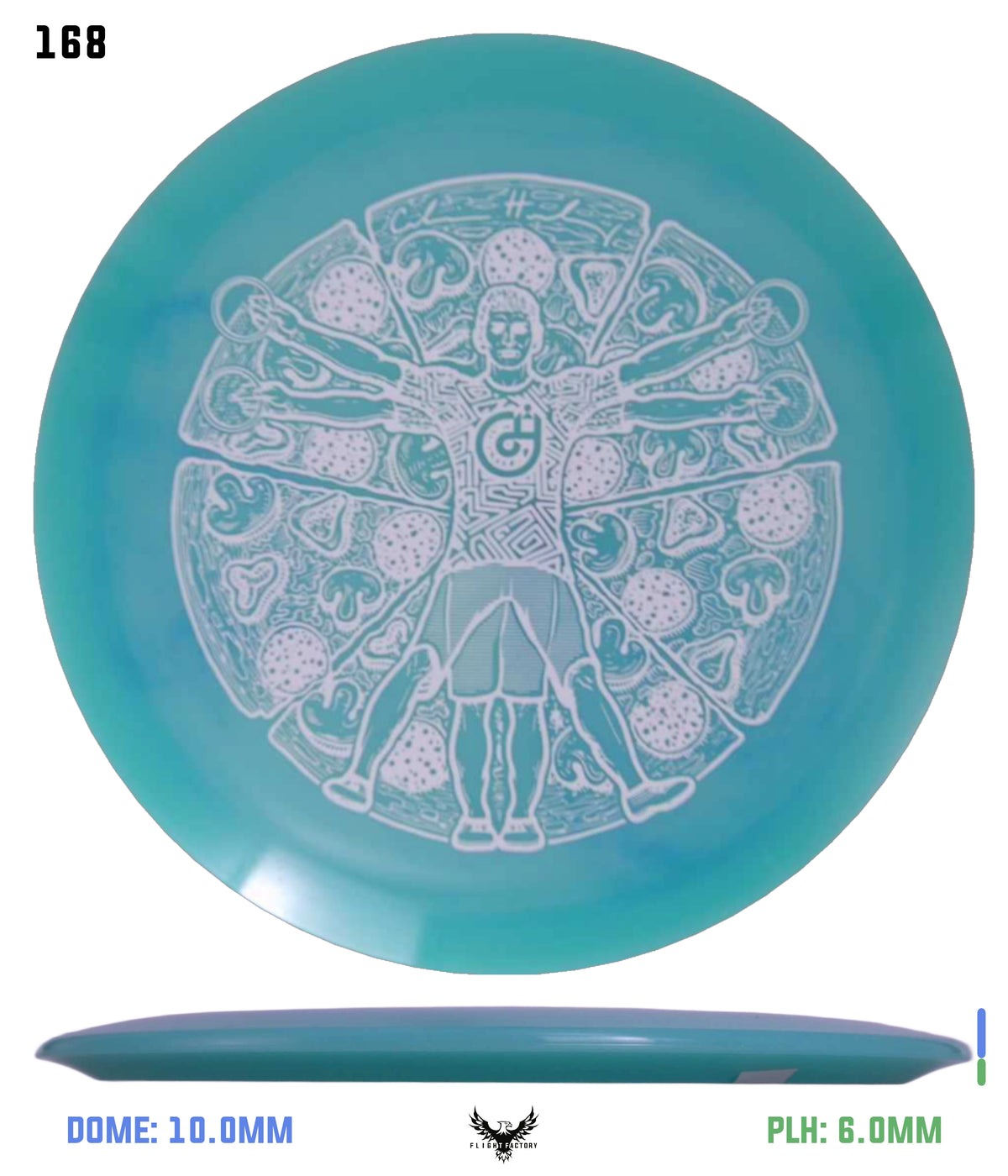 Millennium Quantum Lunar (Glow) Flat Top Vela - Vitruvian Vinny