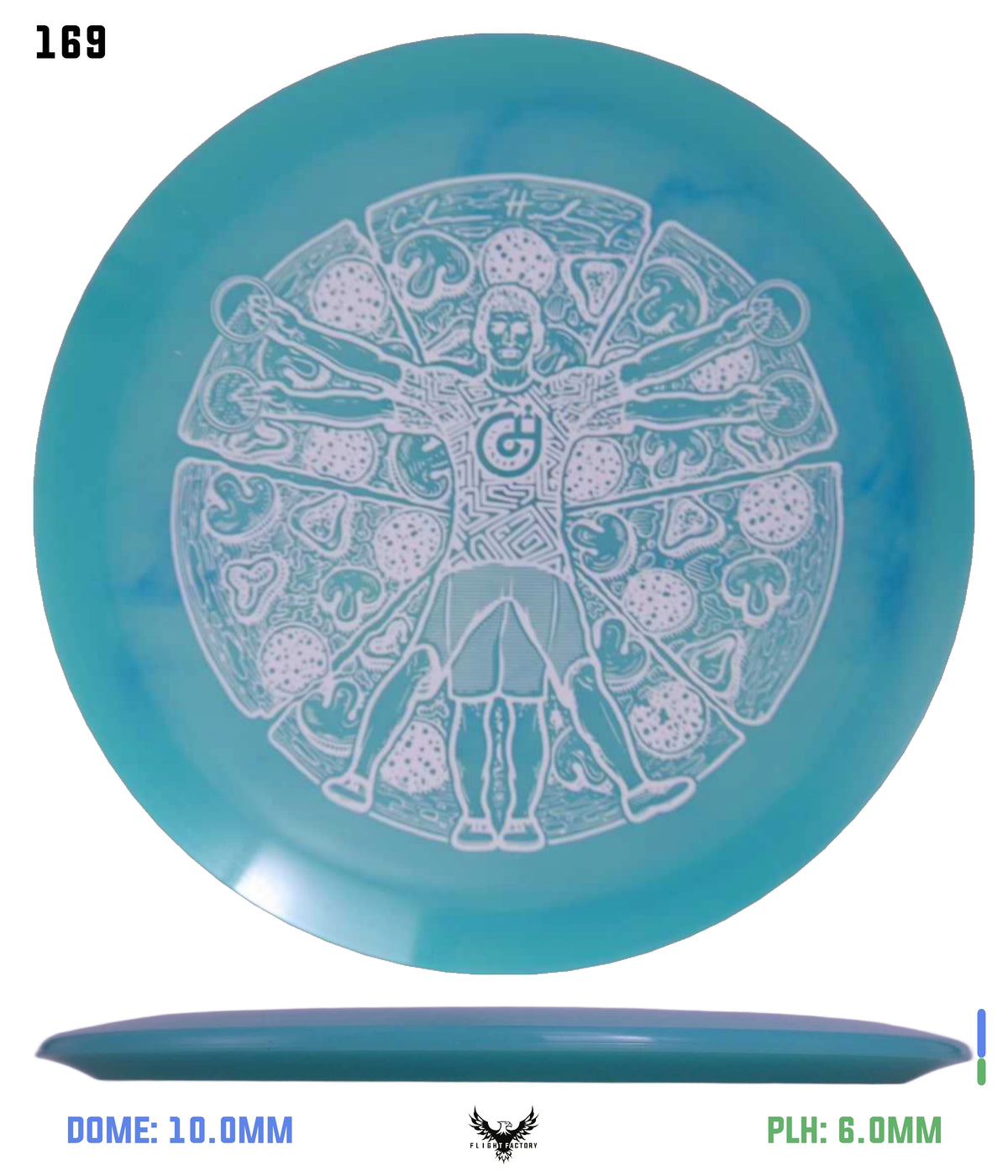 Millennium Quantum Lunar (Glow) Flat Top Vela - Vitruvian Vinny