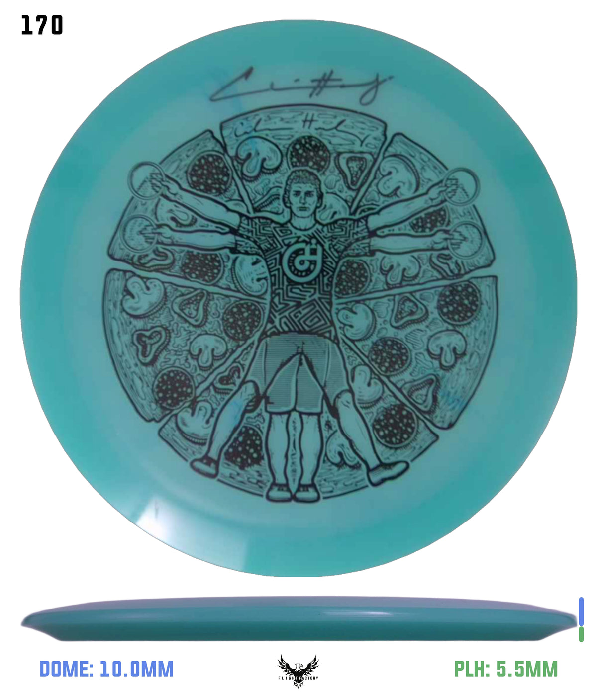 Millennium Quantum Lunar (Glow) Flat Top Vela - Vitruvian Vinny