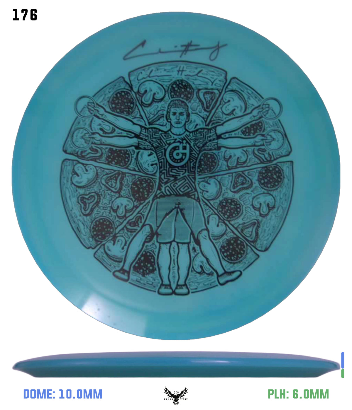 Millennium Quantum Lunar (Glow) Flat Top Vela - Vitruvian Vinny