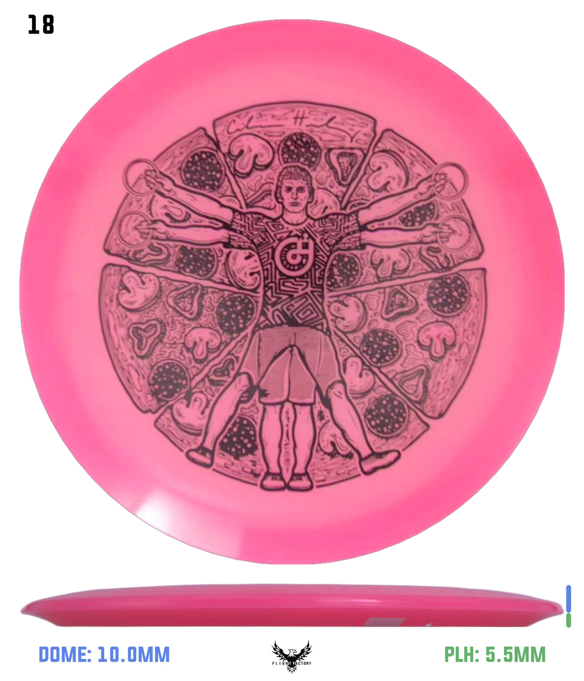 Millennium Quantum Lunar (Glow) Flat Top Vela - Vitruvian Vinny