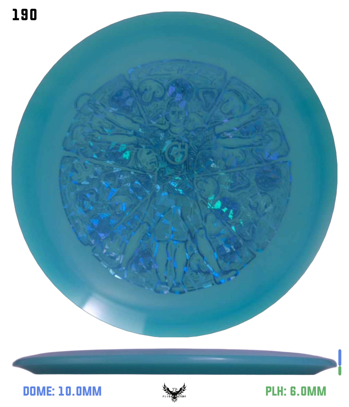 Millennium Quantum Lunar (Glow) Flat Top Vela - Vitruvian Vinny