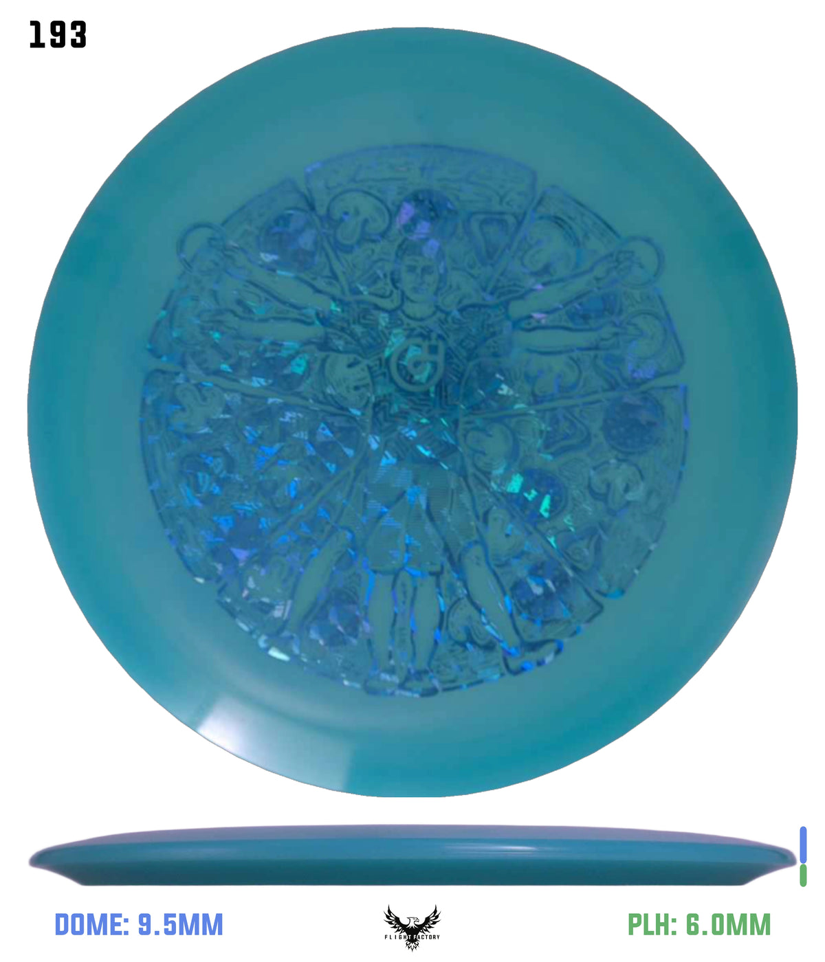 Millennium Quantum Lunar (Glow) Flat Top Vela - Vitruvian Vinny