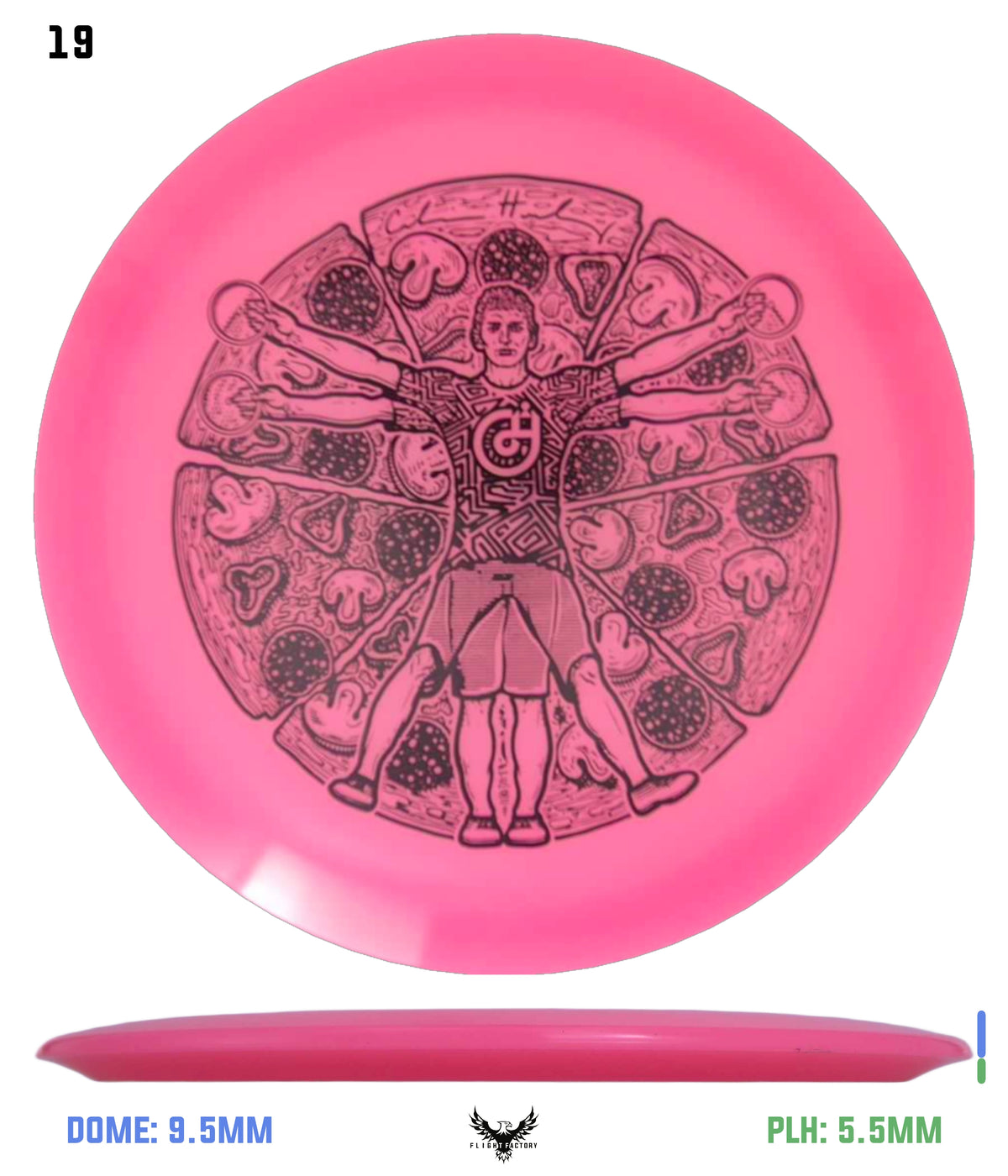 Millennium Quantum Lunar (Glow) Flat Top Vela - Vitruvian Vinny