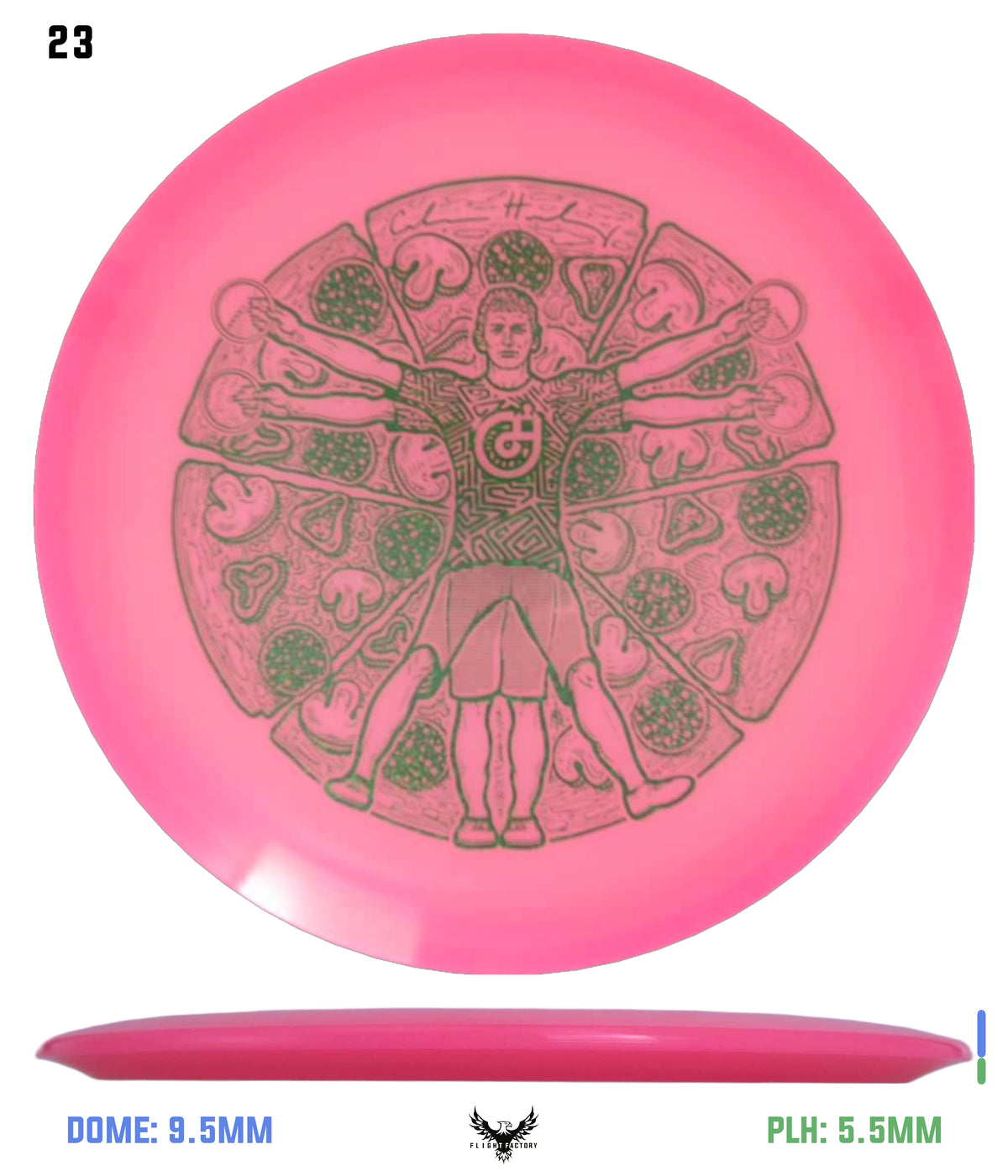 Millennium Quantum Lunar (Glow) Flat Top Vela - Vitruvian Vinny