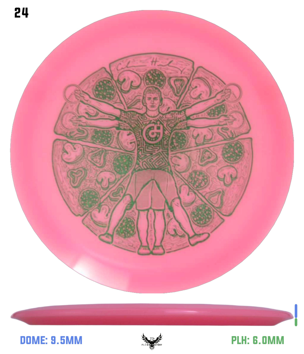 Millennium Quantum Lunar (Glow) Flat Top Vela - Vitruvian Vinny