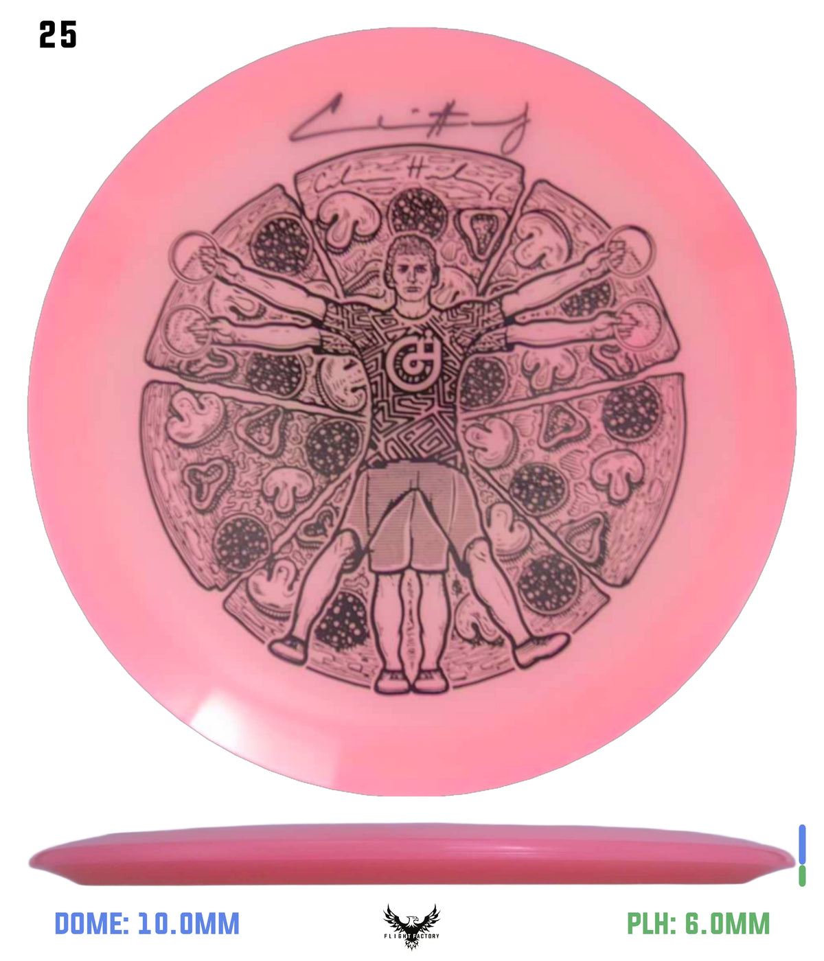 Millennium Quantum Lunar (Glow) Flat Top Vela - Vitruvian Vinny