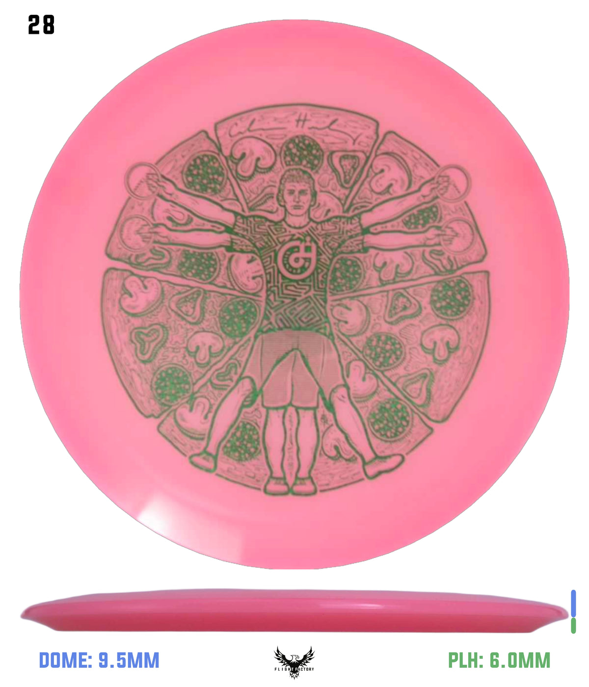 Millennium Quantum Lunar (Glow) Flat Top Vela - Vitruvian Vinny