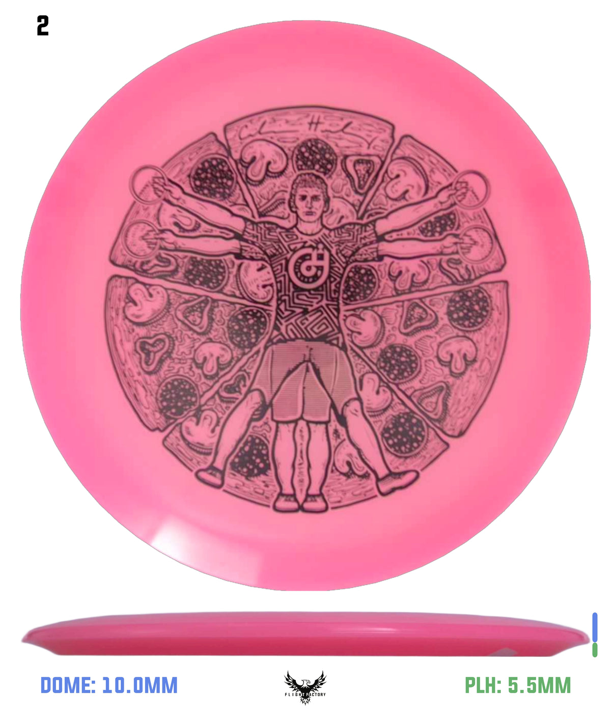 Millennium Quantum Lunar (Glow) Flat Top Vela - Vitruvian Vinny