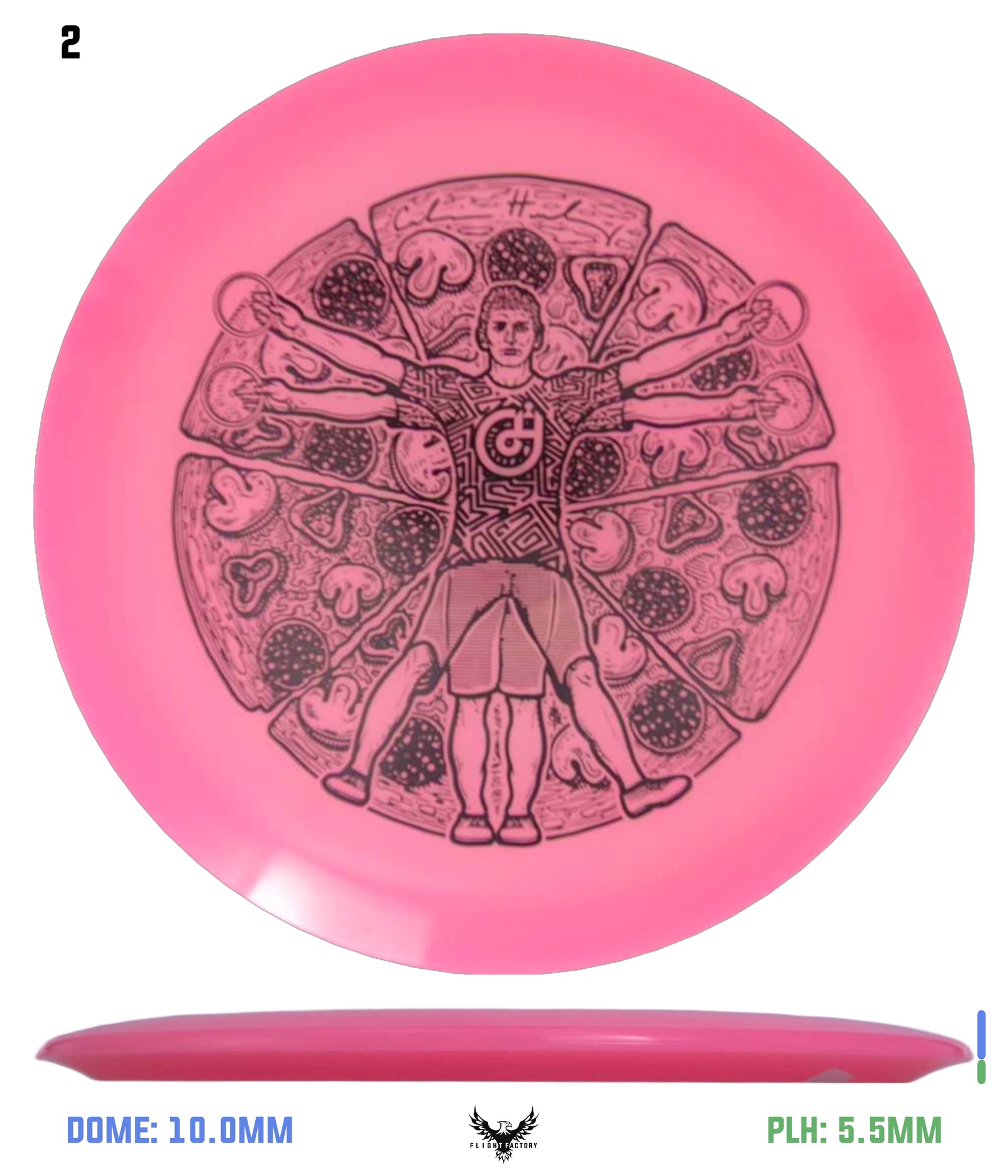 Millennium Quantum Lunar (Glow) Flat Top Vela - Vitruvian Vinny