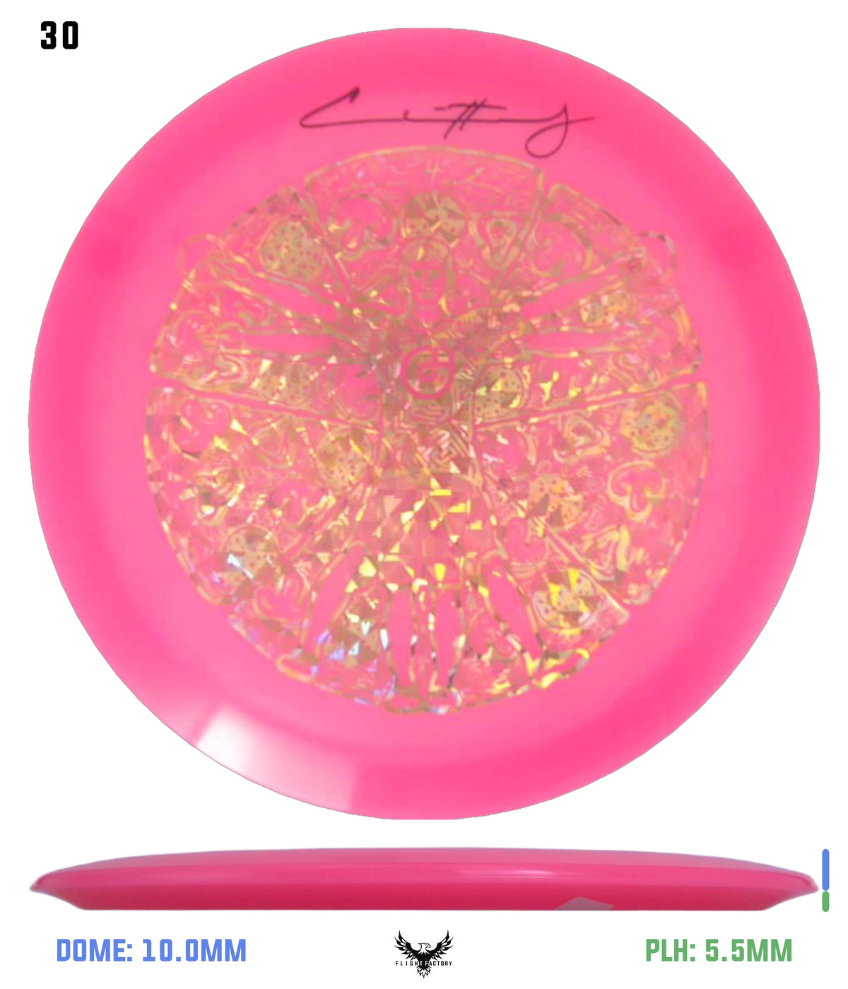 Millennium Quantum Lunar (Glow) Flat Top Vela - Vitruvian Vinny