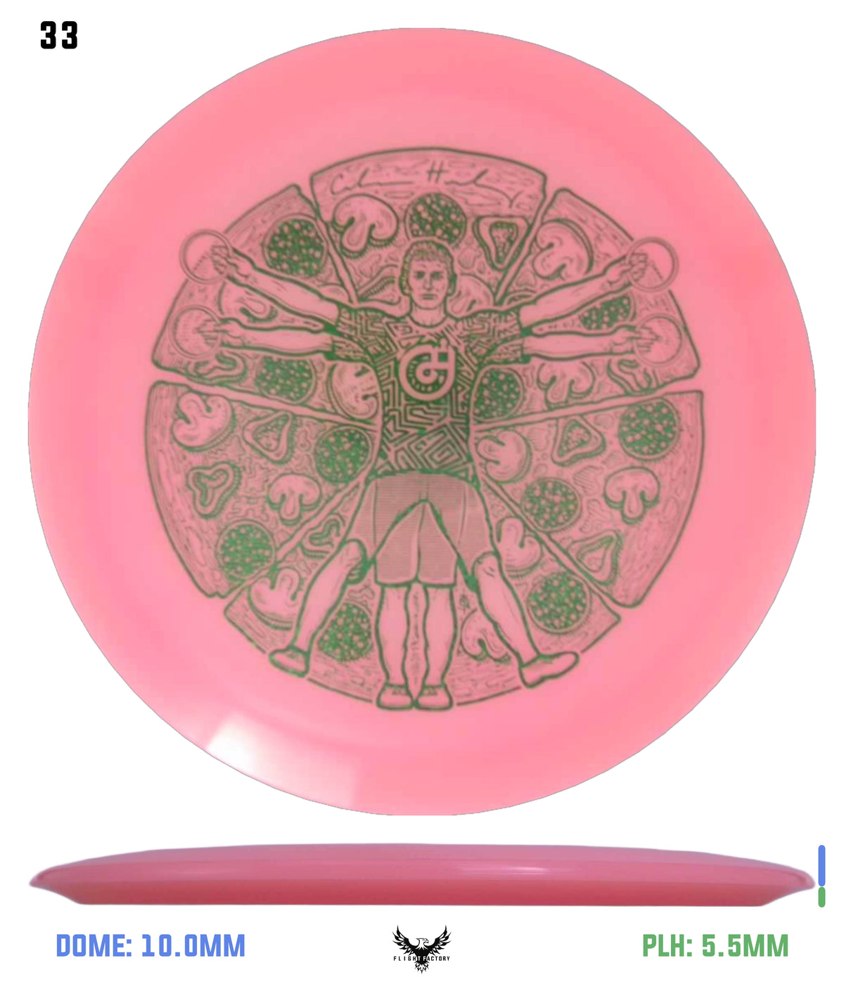 Millennium Quantum Lunar (Glow) Flat Top Vela - Vitruvian Vinny