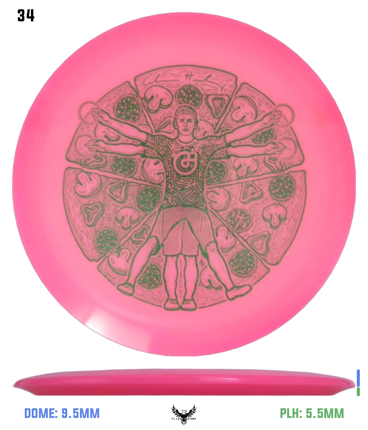 Millennium Quantum Lunar (Glow) Flat Top Vela - Vitruvian Vinny