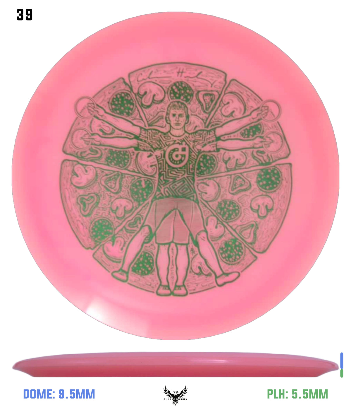 Millennium Quantum Lunar (Glow) Flat Top Vela - Vitruvian Vinny