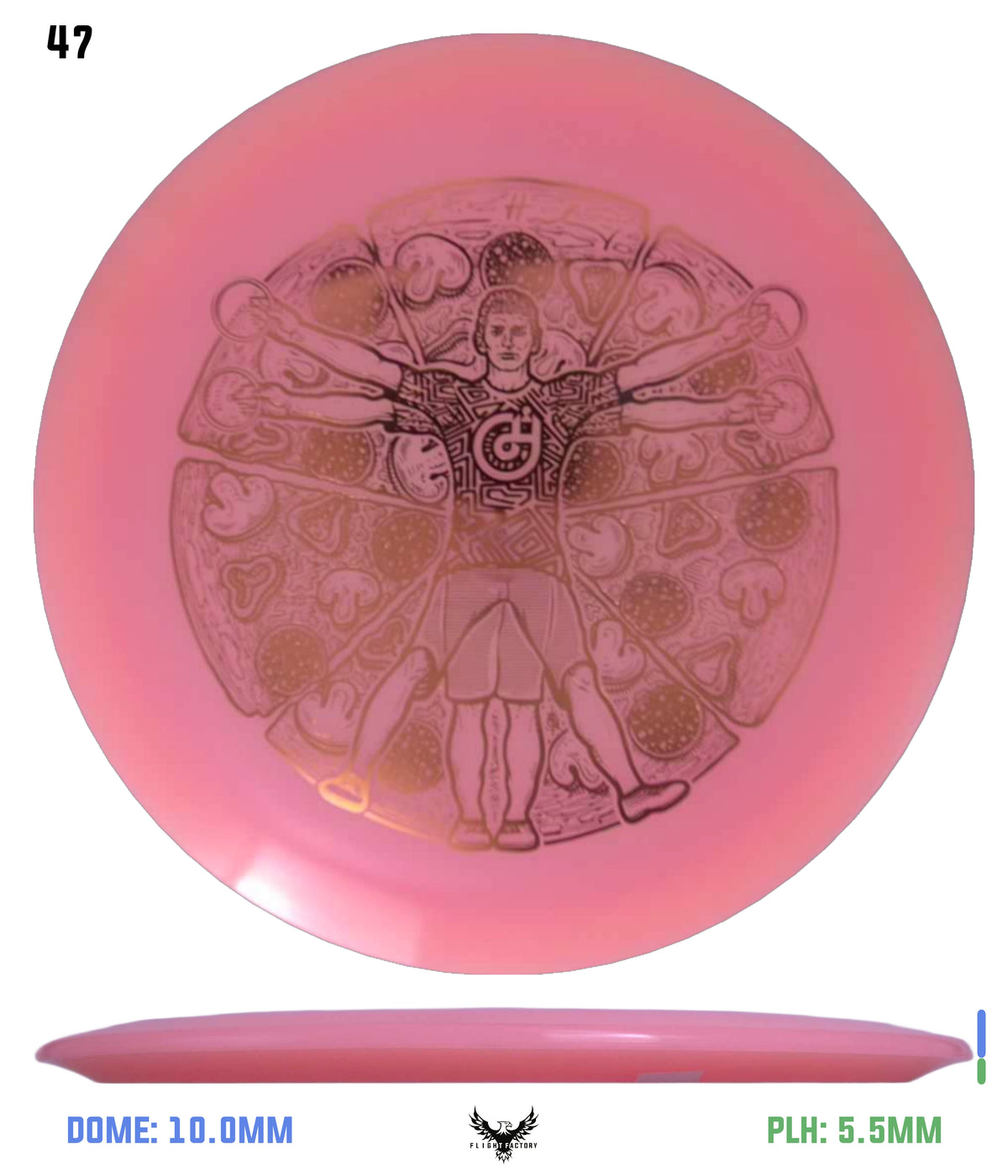 Millennium Quantum Lunar (Glow) Flat Top Vela - Vitruvian Vinny