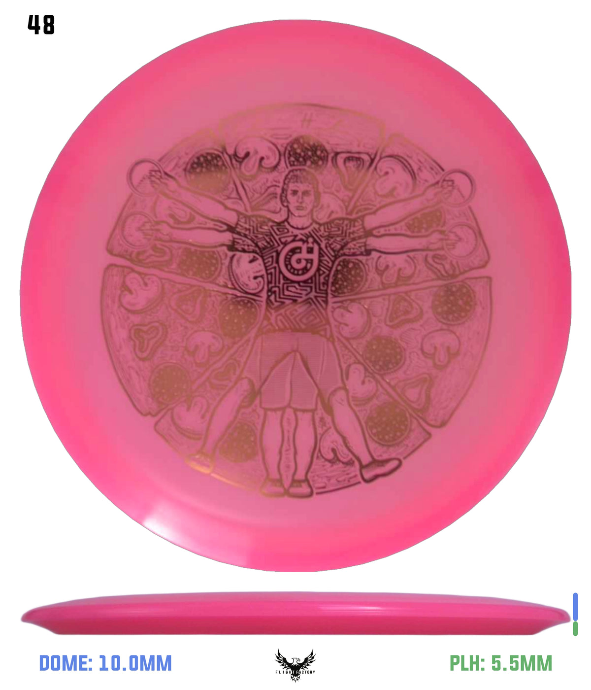 Millennium Quantum Lunar (Glow) Flat Top Vela - Vitruvian Vinny