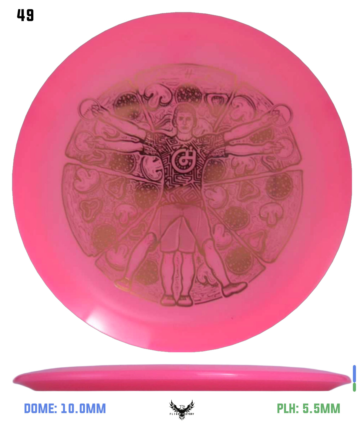 Millennium Quantum Lunar (Glow) Flat Top Vela - Vitruvian Vinny