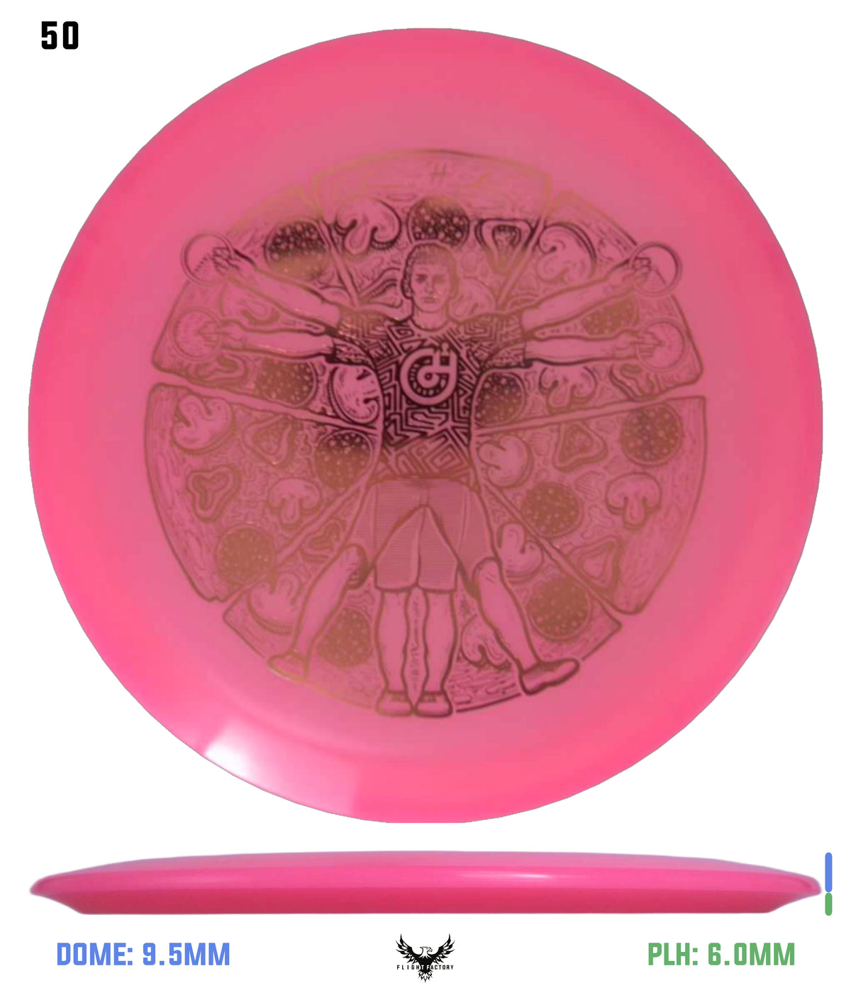 Millennium Quantum Lunar (Glow) Flat Top Vela - Vitruvian Vinny