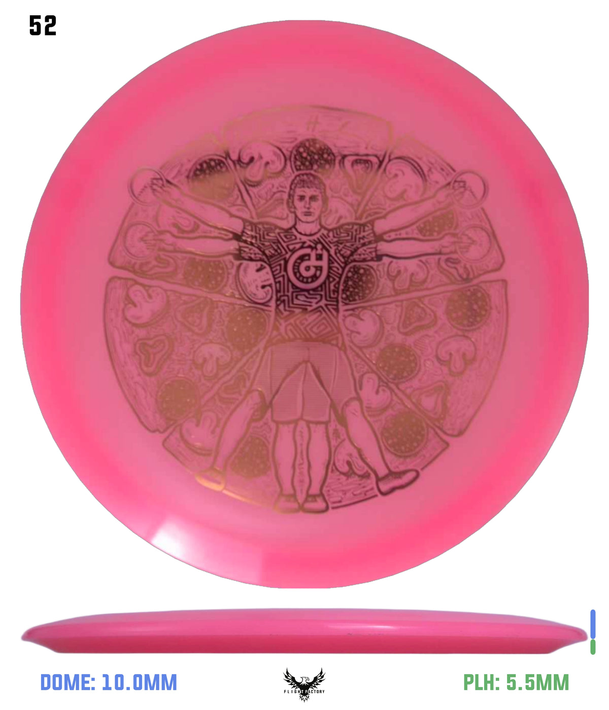 Millennium Quantum Lunar (Glow) Flat Top Vela - Vitruvian Vinny