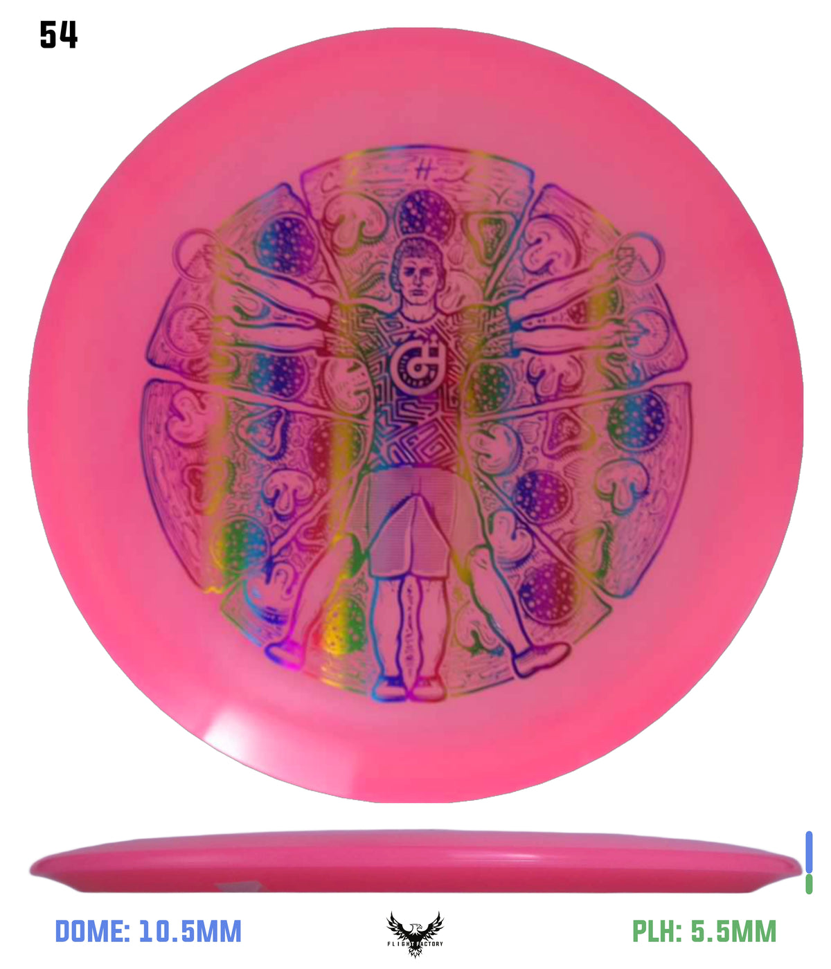 Millennium Quantum Lunar (Glow) Flat Top Vela - Vitruvian Vinny